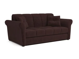 Диван Гранд велюр шоколадный / НВ-178/16