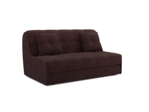 Диван Аккордеон Барон №2 велюр шоколад HB-178 16