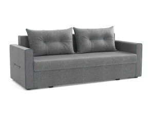 Диван-кровать Оригами жаккард тесла серый/деним