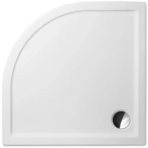 Поддон для душа акриловый низкий 1000x1000мм Roltechnik Flat Round 8000117