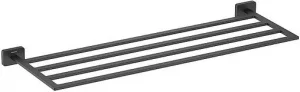 Полка для полотенец Aquatek Либра чёрный матовый AQ4322MB