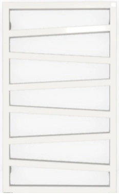 Полотенцесушитель электрический лесенка Terma Zigzag 835x500 белый WLZIG083050 K916E1Е8