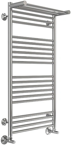 Полотенцесушитель водяной лесенка Terminus Аврора с/п П20 500х1000 полированная сталь 4670078529442