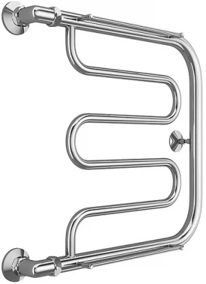 Полотенцесушитель водяной Terminus Фокстрот 1" БШ 500х500 полированная сталь 4620768881039