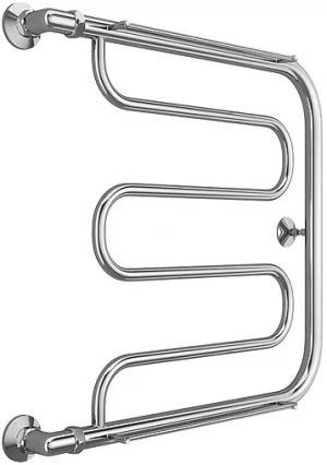 Полотенцесушитель водяной Terminus Фокстрот 1" БШ 600х600 полированная сталь 4620768881107