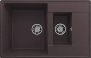 Мойка кухонная Ulgran Prima 780-06 1,5 K трюфель