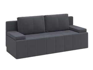 Ричмонд М диван-кровать 3-х мест / велюр Parma 27 темно-серый