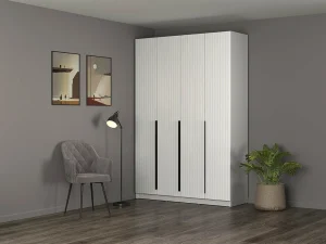 Брандо шкаф для одежды 67.13 МДФ Белый