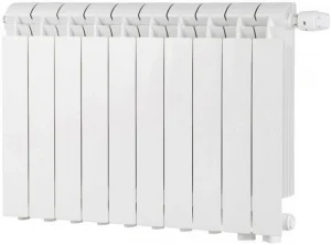 Радиатор алюминиевый 6 секций нижнее правое подключение Global Vox R 500