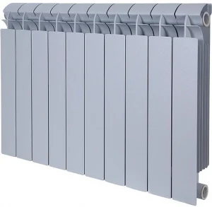 Радиатор биметаллический 10 секций Global Style Plus 500 серый