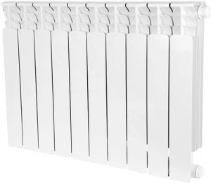 Радиатор биметаллический 10 секций нижнее правое подключение Stout Space 500 SRB-0320-050010