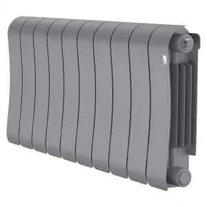 Радиатор биметаллический 10 секций Royal Thermo Infinity 300 Silver Satin RTISS30010