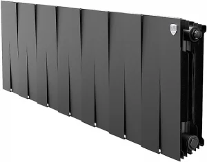 Радиатор биметаллический 14 секции Royal Thermo PianoForte 300 Noir Sable RTPNS30014