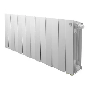 Радиатор биметаллический 14 секций нижнее правое подключение Royal Thermo PianoForte 300 VR80 Bianco Traffico RTPWVR803030014