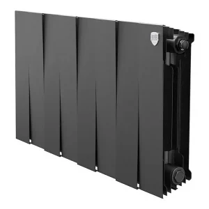 Радиатор биметаллический 8 секций Royal Thermo PianoForte 300 Noir Sable RTPB3030008