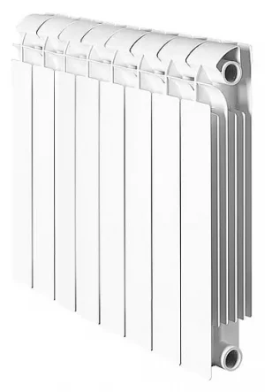 Радиатор биметаллический 8 секций Global Style Plus 500 белый STP05001008