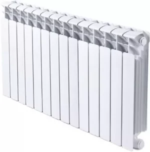 Радиатор биметаллический 14 секции нижнее правое подключение Rifar Base Ventil 500 RBVR50014