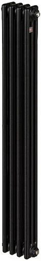 Радиатор стальной трубчатый Zehnder Charleston 3180/04 1270 ¾" Ral 9217 Traffic Black (matt)