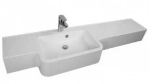 Раковина Aquaton Hotel B 140 L белый 1A709631PI01L