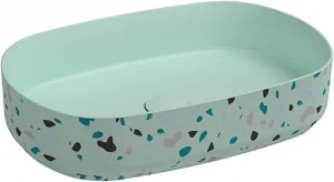 Раковина ISVEA Infinity 55 мятный 10NF65055-2T-TRZ