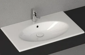 Раковина ISVEA SistemaX Clear 80 белый 10SX50080