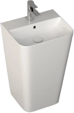 Раковина ISVEA Sott'Aqua 50 белый матовый 10SQ37001-2L