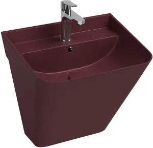 Раковина ISVEA Sott’Aqua 50 бордовый 10SQ37002-2R