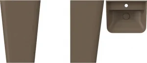 Раковина ISVEA Sott'Aqua 50 коричневый 10SQ37001-2H