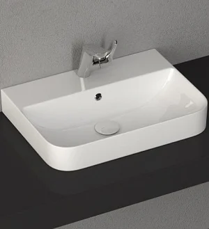 Раковина ISVEA Sott'Aqua 57 белый 10SQ50057