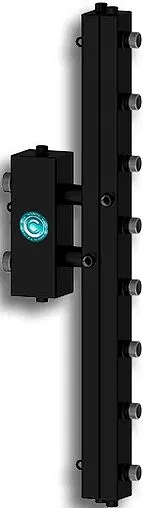 Распределительный коллектор 4 контура с гидрострелкой 1¼"н x 1"н Cевер-V4 1925013