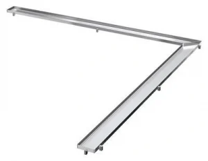 Решетка для лотка под плитку угловая 925мм TECEdrainline Plate 611070