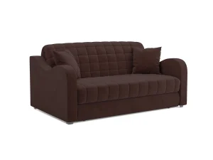 Диван Аккордеон Барон №4 велюр шоколад HB-178 16