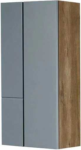 Шкаф двухстворчатый Aquaton Мишель 43 фьорд/дуб рустикальный 1A243903MIX30