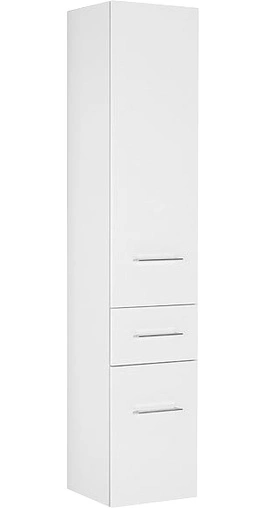 Шкаф-пенал подвесной Aquanet Порто 35 R белый 00195732