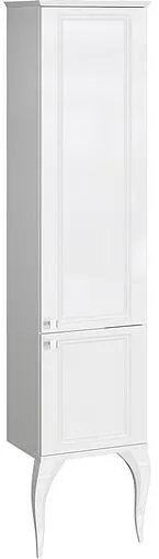 Шкаф-пенал напольный Aqwella LaDonna 42 белый LAD0504W