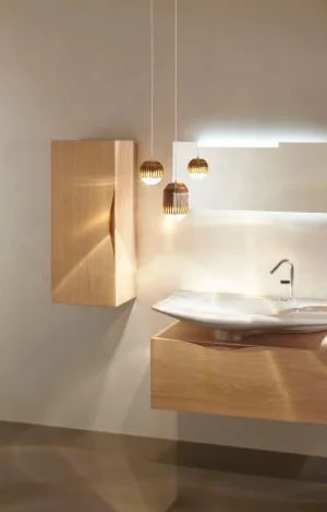 Шкаф-пенал подвесной Jacob Delafon Stillness 40 L натуральный дуб EB2006G-P6