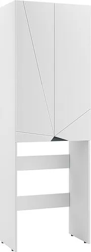 Шкаф над стиральной машиной Домино Vector 65 белый DV6606H