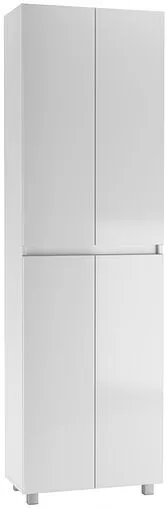 Шкаф-пенал напольный Айсберг Норма 60 белый DA1625P