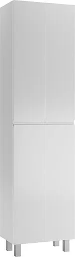 Шкаф-пенал напольный Домино Graffo 50 белый DGr2422P
