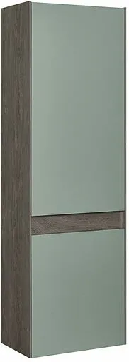 Шкаф-пенал подвесной Aquaton Форес 40 дуб рошелье/сумеречный голубой 1A278603FR9C0