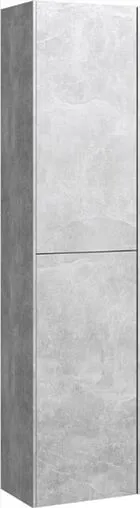 Шкаф-пенал подвесной Aqwella Mobi 36.5 бетон светлый MOB0535BS+MOB0735BS