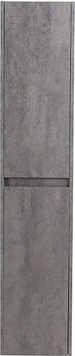 Шкаф-пенал подвесной BelBagno KRAFT 33 L Cemento Grigio KRAFT-1600-2A-SC-CG-L