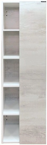 Шкаф-пенал подвесной Comforty Прага 45 дуб белый/белый 00004136272CF