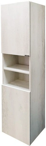 Шкаф-пенал подвесной Comforty Верона 35 дуб белый 00004137140CF