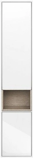 Шкаф-пенал подвесной Kerama Marazzi Plaza Modern белый/дуб орегон PLB.M.170WHT