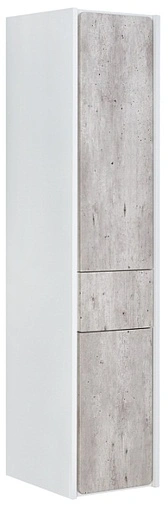 Шкаф-пенал подвесной Roca Ronda 32 L белый/бетон ZRU9303005