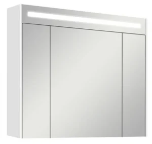 Шкаф-зеркало Aquaton Блент 100 белый 1A166502BL010