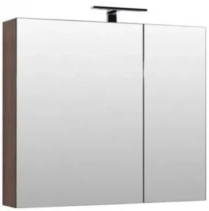 Шкаф-зеркало Aquanet Нью-Йорк 100 L орех 00203955