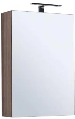 Шкаф-зеркало Aquanet Нью-Йорк 60 L орех 00203951
