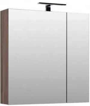 Шкаф-зеркало Aquanet Нью-Йорк 85 L орех 00203954